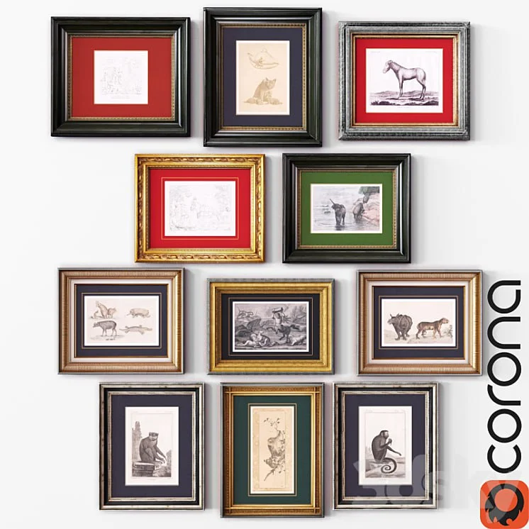 Pictures in frame 19